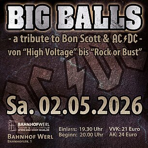 Big Balls - a tribute to AC/DC and Bon Scott